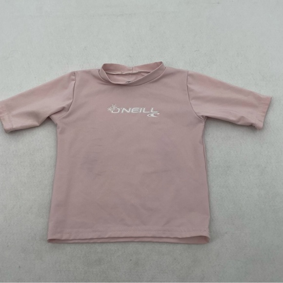 O'Neill Other - O’Neill Girls Pink Short Sleeve slim fit UVA/UVB 50+ rash guard swim shirt sz 3t